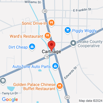 map of 32.7326356,-89.5361825