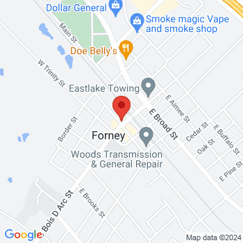 map of 32.7481845,-96.4719312