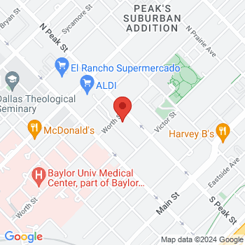 map of 32.79292,-96.7733
