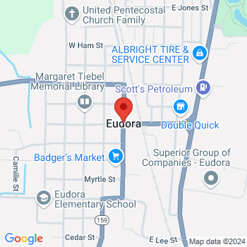 map of 33.1101502,-91.2619325