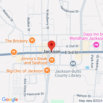 map of 33.2945651,-83.96602089999999