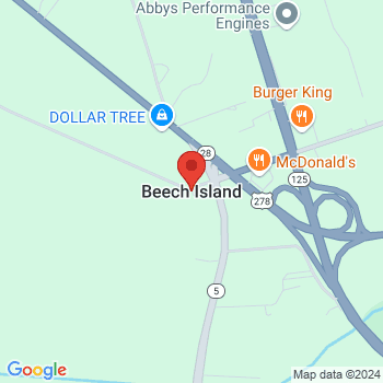 map of 33.4273614,-81.8909472