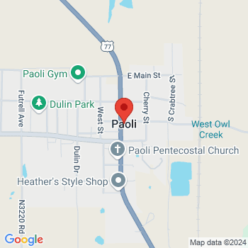 map of 34.8267449,-97.2591911