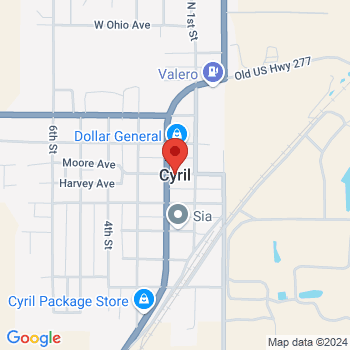 map of 34.8964555,-98.20060439999999