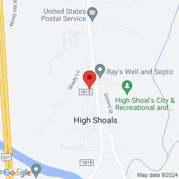 map of 35.40416,-81.20284