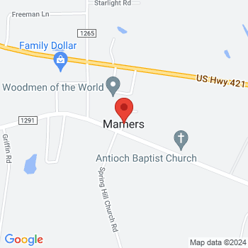 map of 35.4168248,-78.9333544