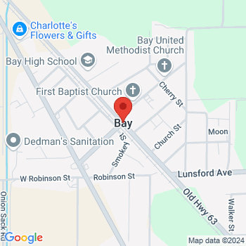 map of 35.7443811,-90.5640368