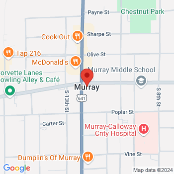 map of 36.6103334,-88.31476099999999