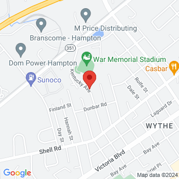 map of 37.00799,-76.38682