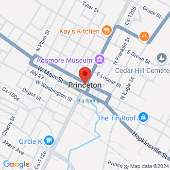 map of 37.1092162,-87.8819594