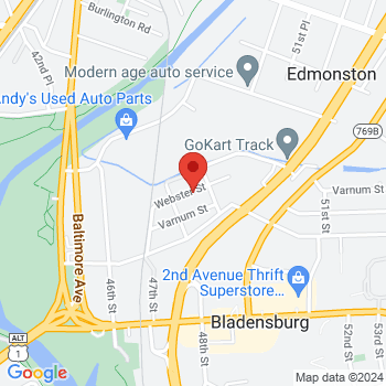map of 38.9432,-76.93649