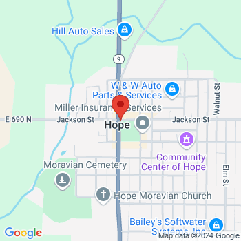 map of 39.3039397,-85.77137220000002