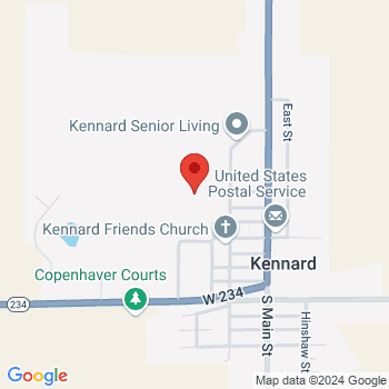 map of 39.90547,-85.52219