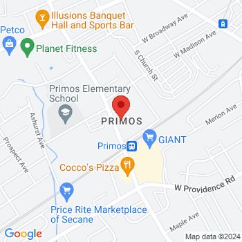 map of 39.9227621,-75.298943