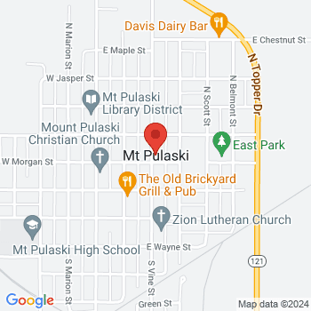 map of 40.0108767,-89.282314