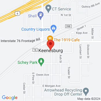 map of 40.1083158,-104.5199585