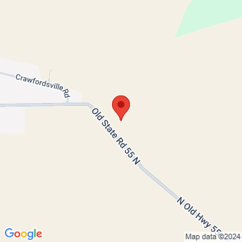 map of 40.16927,-87.06217