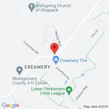 map of 40.22035,-75.41455