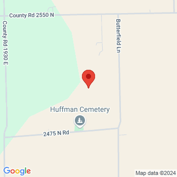 map of 40.2306,-87.57247