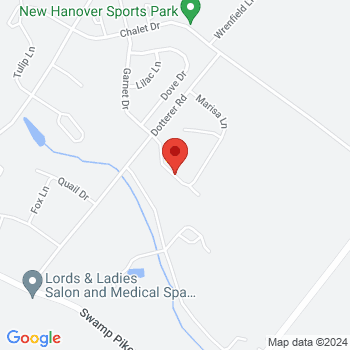 map of 40.3076,-75.58676