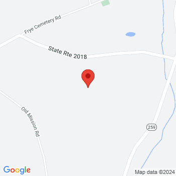 map of 40.52449,-79.08432