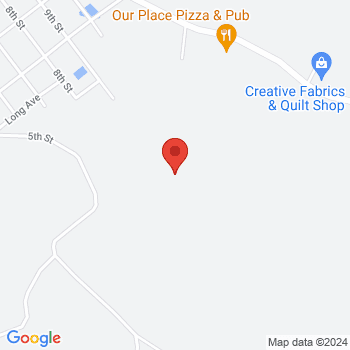 map of 40.53999,-78.77867