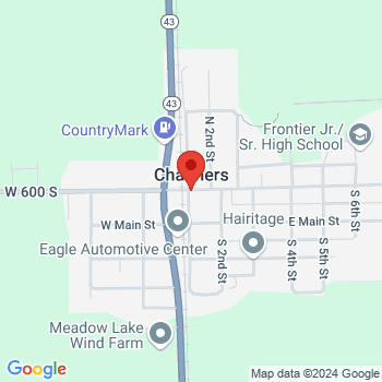 map of 40.6630933,-86.86945709999999