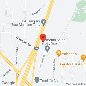 map of 40.76872,-80.3591