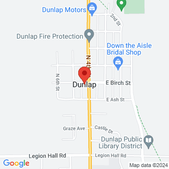 map of 40.8617037,-89.6787104