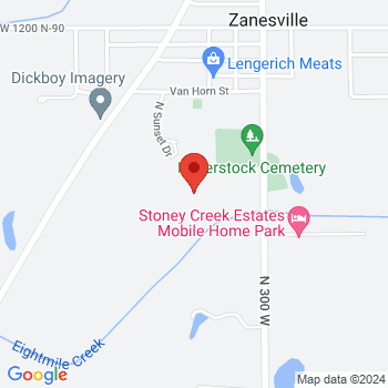 map of 40.91219,-85.28337
