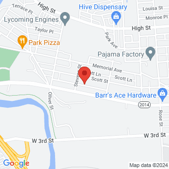 map of 41.24061,-77.03912