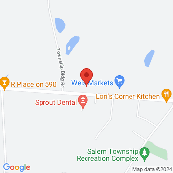 map of 41.40467,-75.4069