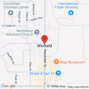 map of 41.4255832,-87.2390447