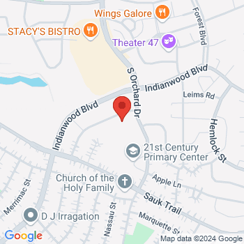 map of 41.47904,-87.68284