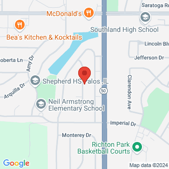 map of 41.47959,-87.73403