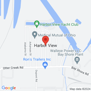 map of 41.6933811,-83.44437649999999