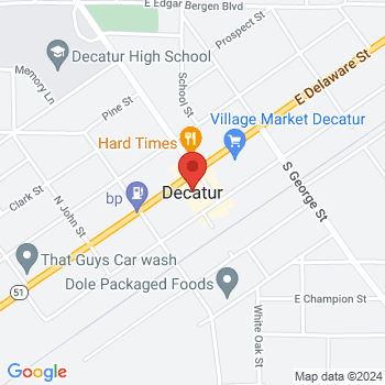 map of 42.1080979,-85.97445689999999