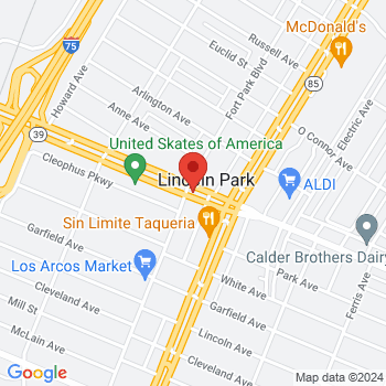 map of 42.2505943,-83.1785361