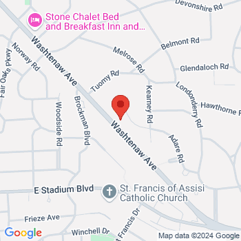 map of 42.26425,-83.71703