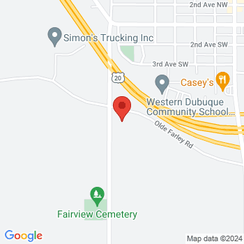 map of 42.43833,-91.01309