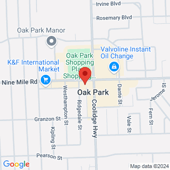 map of 42.4594803,-83.18270509999999