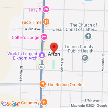 map of 42.7249282,-110.9318687