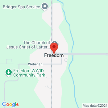 map of 42.9825783,-111.0437503