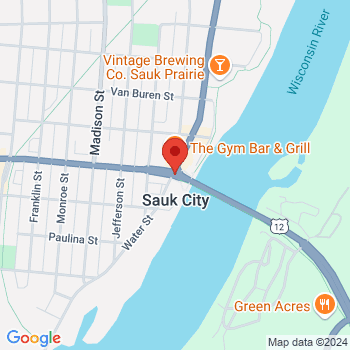 map of 43.2708225,-89.722067