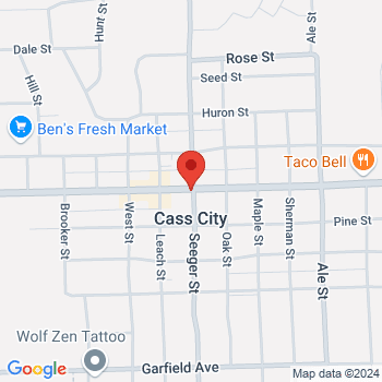 map of 43.6008515,-83.17466929999999