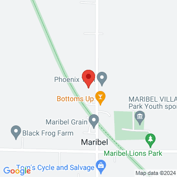 map of 44.28012,-87.80783