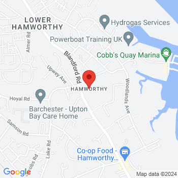 map of 50.7204928,-2.0101295
