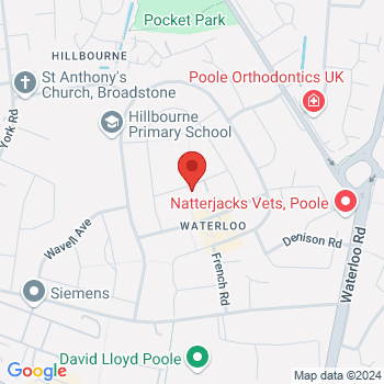 map of 50.7499293529,-1.9903310472