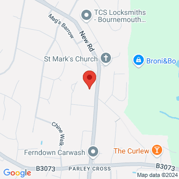 map of 50.7855169463,-1.8817609681