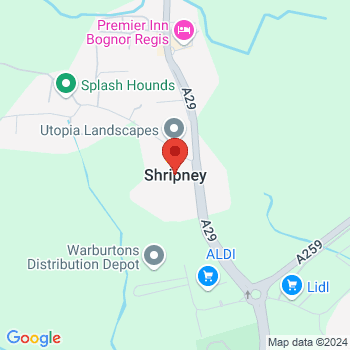 map of 50.809869,-0.6702399